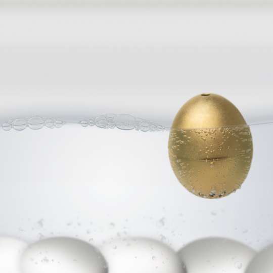 Braomstraim-PiepEi® Gold Eier kochen leicht gemacht