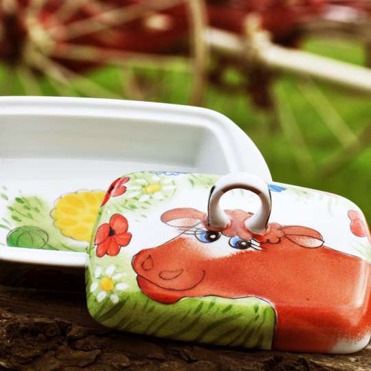 Alla Schulz: Butterdose Kuh