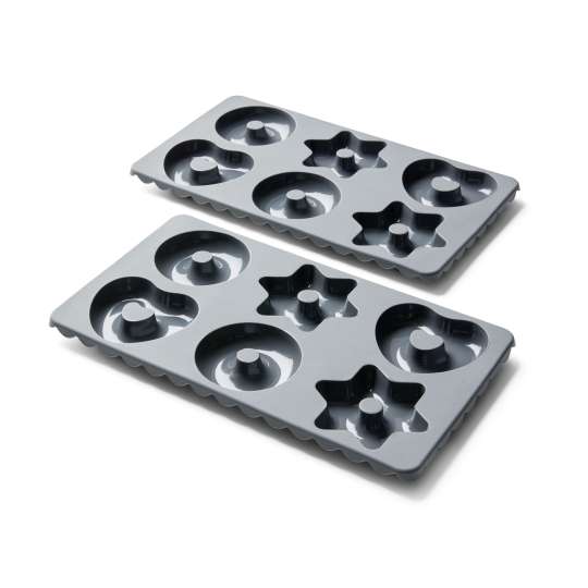Coolinato Lebkuchenform aus Silikon schwarz