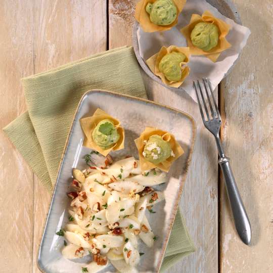Strudelteigblüten_Avocado_Spargel