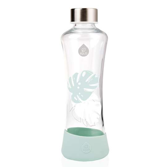 Trinkflasche von Equa  Kollektion Urban Jungle / Monstera