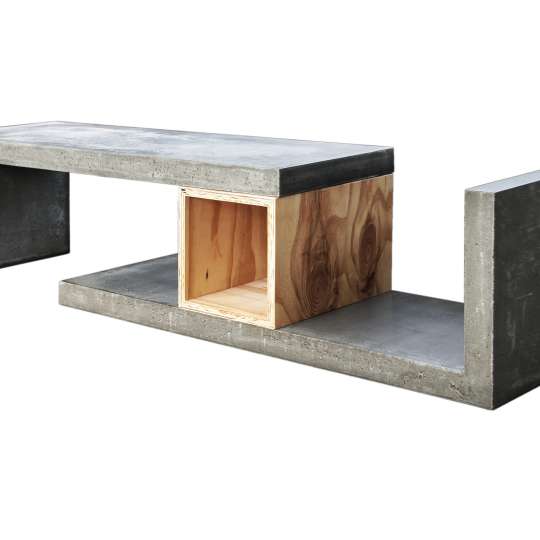 Formdimensionen: Harmonische Ergänzung zwischen Beton und Holz
