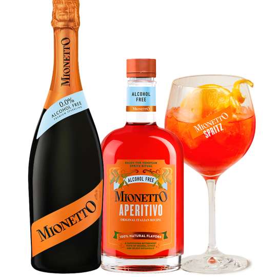 Mionetto Prosecco 0,0% und Mionetto Aperitivo Alkoholfrei (c) HENKELL & CO. SEKTKELLEREI KG