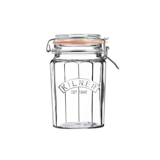 Kilner Facetten Glas mit Bügelverschluss  0025.734