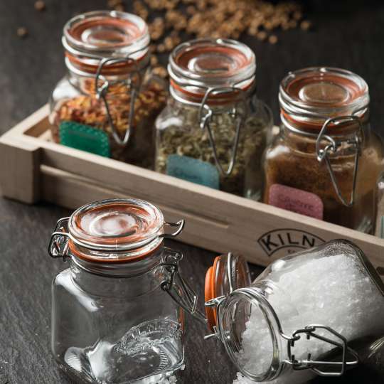 Kilner Mini Bügelverschluss Gewürzglas im 6er Set 0025.807