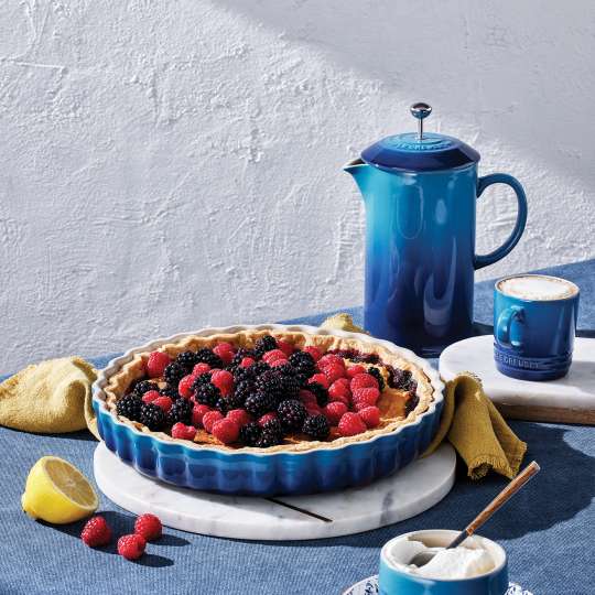 Rezeptfoto Beeren-Mandeltarte von Le Creuset