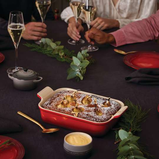 Birnen-Auflauf mit Ingwer und Zimt © 2023 Le Creuset