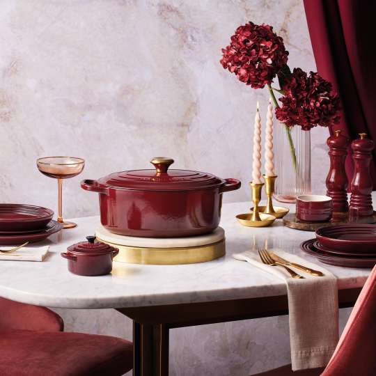Le Creuset - Eine Farbe für Genießer: Garnet