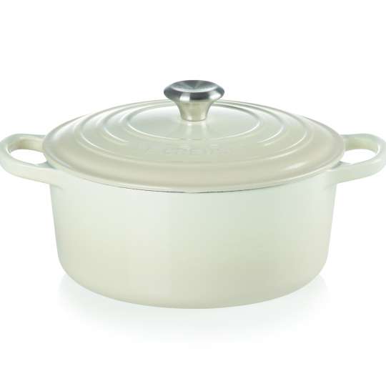 Le Creuset: Meringue Bräter Signature rund