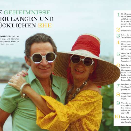 Iris Apfel - Stil ist keine Frage des Alters Ehetipps (c) MIDAS