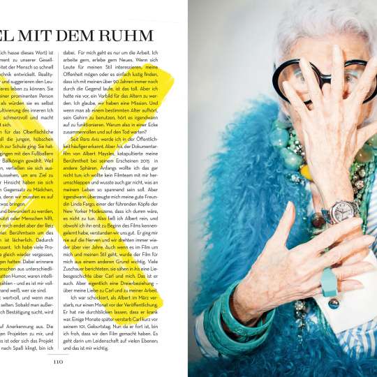 Iris Apfel - Stil ist keine Frage des Alters Spiel mit dem Ruhm (c) MIDAS