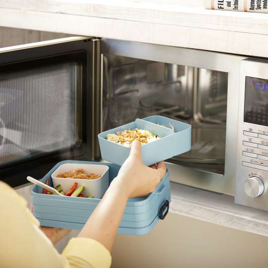 Mepal - Meal-Prep - TAB Lunchbox mit Bento-Einsatz - für die Mikrowelle