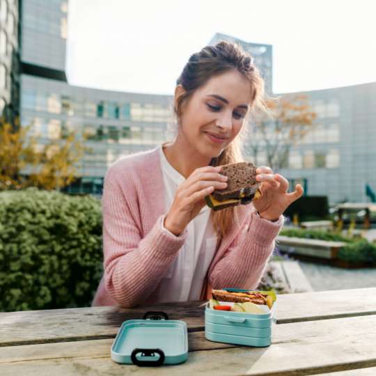 Mepal - To-Go-Range - TAB Lunchbox mit Bento-Einsatz, midi mood