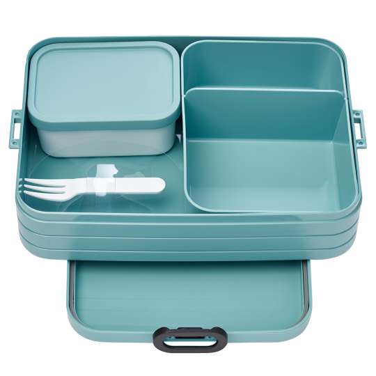 Mepal - To-Go-Range - TAB Lunchbox mit Bento-Einsatz, large nordic green