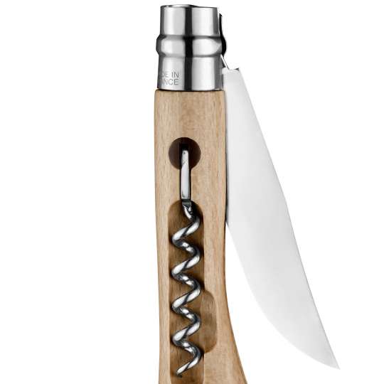 Opinel Kit Nomad Messer No.10 mit integriertem Korkenzieher klappbar