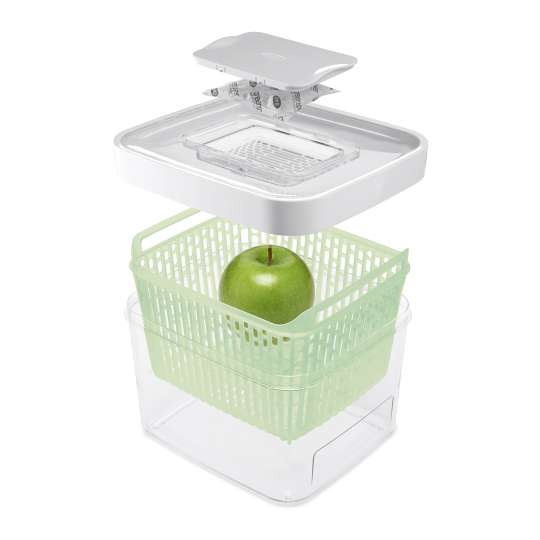 OXO GreenSaver Frischhaltebox 4 L Einzelteile