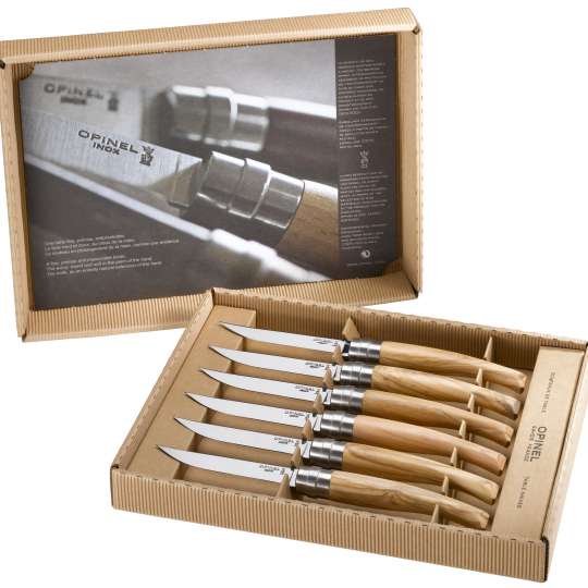 Opinel Set mit Olivenholz