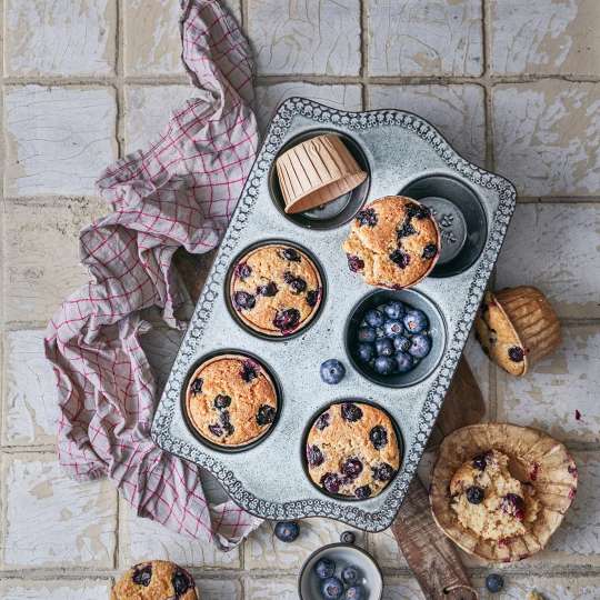 Sauerteig-Blaubeer-Muffins (c) Ernst BÖCKER GmbH & Co. KG