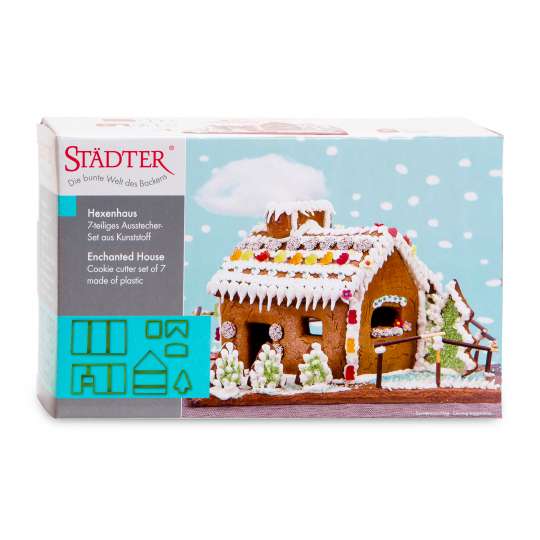 954220 - Ausstechformen-Set Lebkuchen-/Hexenhaus von STAEDTER