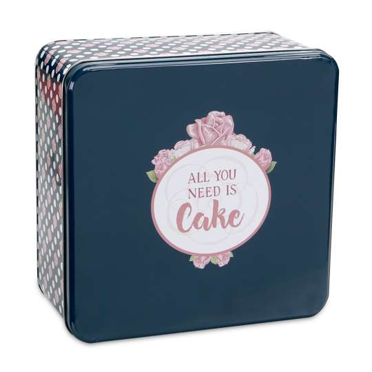 Staedter Gebäckdose All you need is Cake – Quadratisch 710108