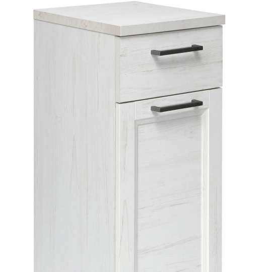 TOM TAILOR Hamptons White Pine Unterschrank mit Tür und Schublade