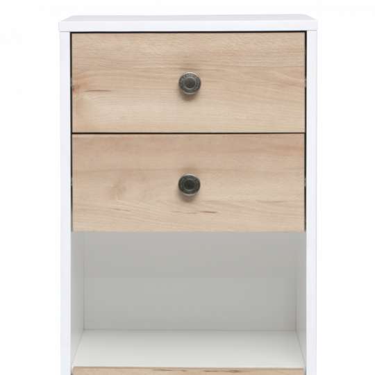 Tom Tailor Home Westcoast Wood White Highboard mit Tür & Schubläden