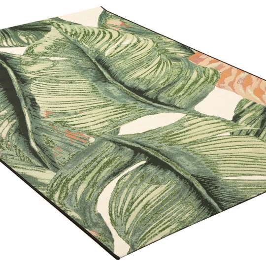 Tom Tailor Home Garden Leaf Outdoorteppich Blattmotiv