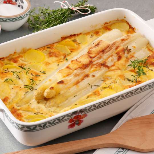 Spargel überbacken