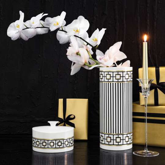 MetroChic Vase weiss