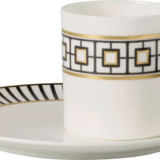 MetroChic Kaffeetasse mit Untertasse