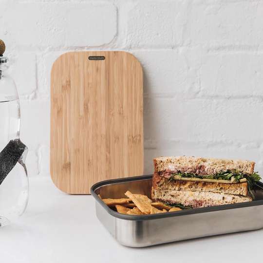 black+blum sandwichbox mit Wasserflasche