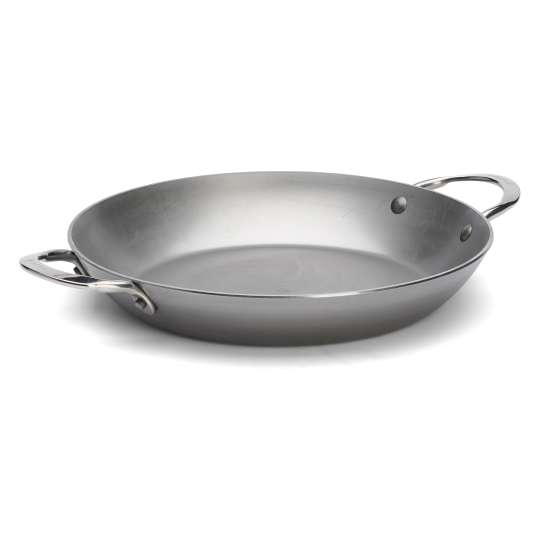 de Buyer - Paella-Pfanne MINERAL B mit 2 Griffen aus Edelstahl