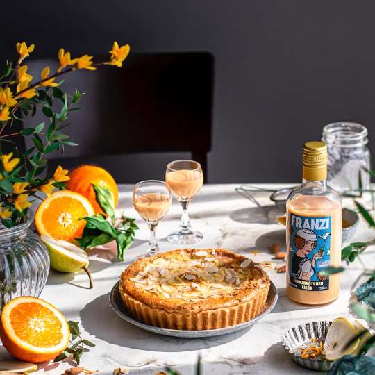 Mandel Birnen Tarte