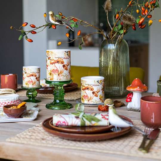 Herbstlich den Tisch dekorieren - mit Wonderful Autumn von Ambiente Europe