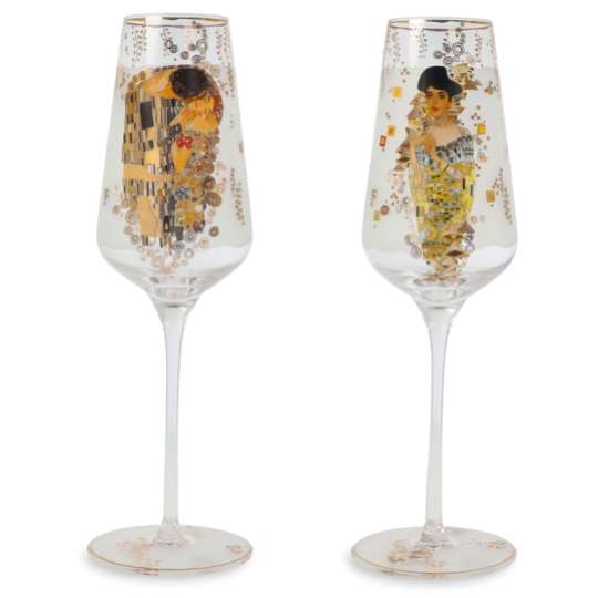 Sektgläser Gustav Klimt 
