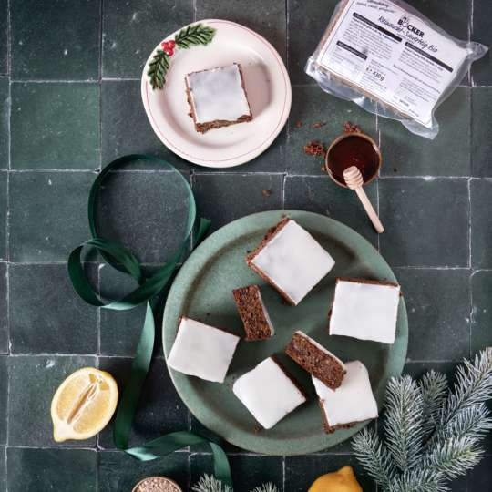 Honigkuchen mit Reinzucht Sauerteig Bio