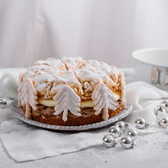 White Christmas Baking: Weiße Weihnachten für zu Hause