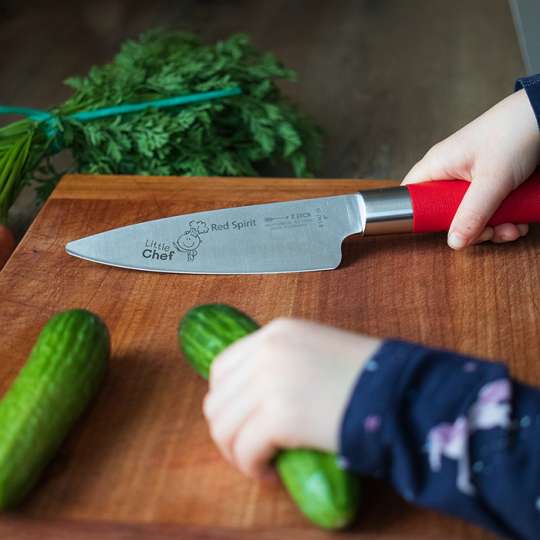 F. Dick: Red Spirit Little Chef Kinderkochmesser - Profi-Qualität für unsere kleinen Köche