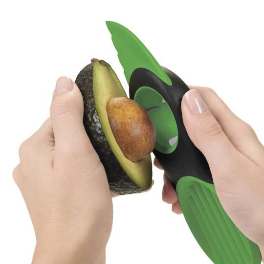 OXO macht´s möglich: Avocados öffnen, entkernen und zerteilen mit nur einem Küchenhelfer