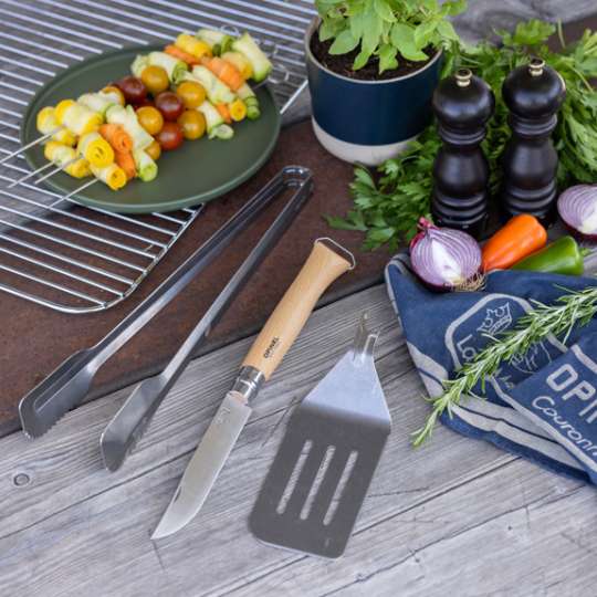 Unverwüstlich wie die Berge: das Barbecue-Set von Opinel