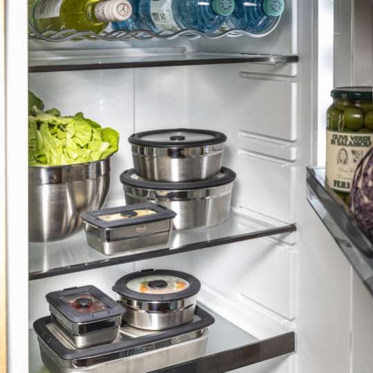 FLEXX 2 GO Boxen im Kühlschrank