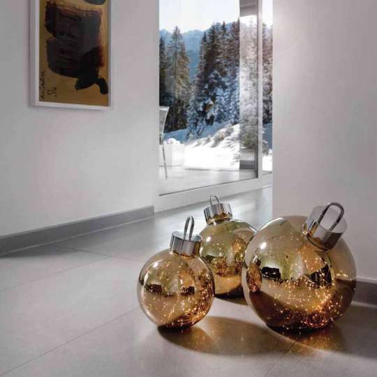 LED Dekoleuchte Ornament - Lichtkugeln aus Winterwunderland