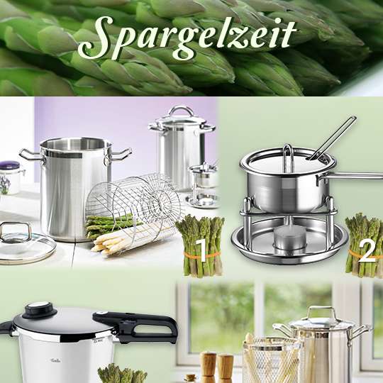 Spargelzeit – Produktvorschläge