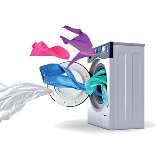 Waschmaschine - Wäsche 