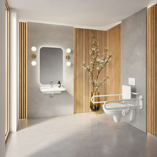 Schick und barrierefrei: Bad von Villeroy & Boch
