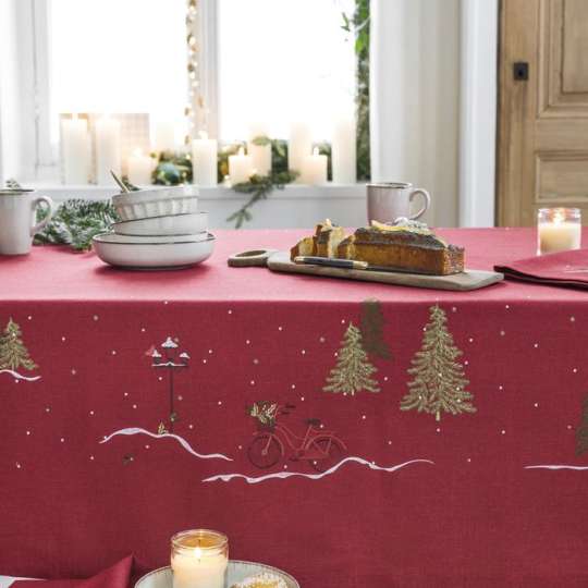 Magische Weihnachten mit Linvosges: traditionelle Farben - edle Festtagsstimmung!