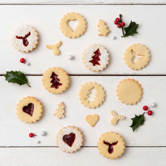 Linzer Plätzchen für den ganz besonderen Weihnachtszauber