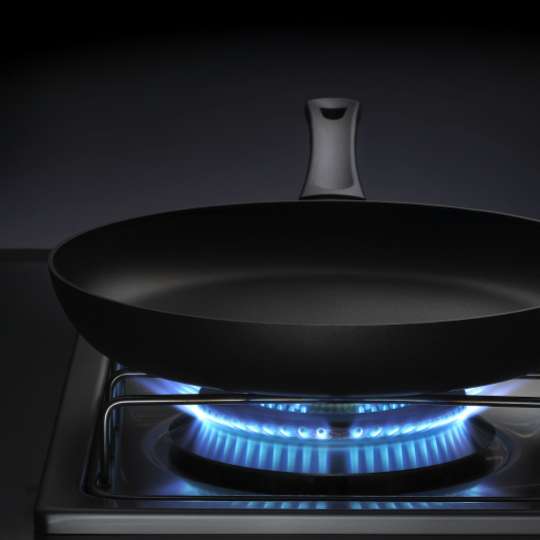 Scanpan: Serie Classic / Bratpfanne beim Aufwärmen